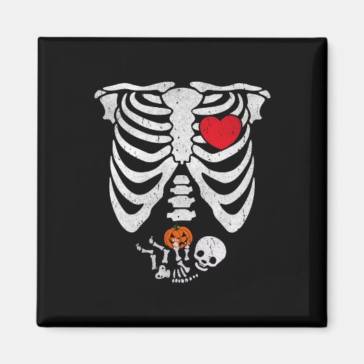 スケルトンハートハロウィーンコスチュームby マグネット (正面)