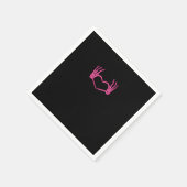 スケルトンハートハンクラシックズ スタンダードカクテルナプキン (角)