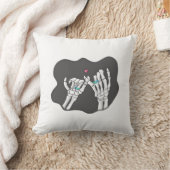 スケルトンハートハンズプロミス クッション (ブランケット)
