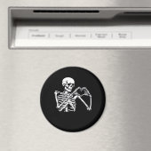 スケルトンハートハンドサインハロウィーン衣装トレンディ マグネット (インサイチュ (食洗機))