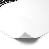 スケルトンハートハンド – クラシック ポスター (角)