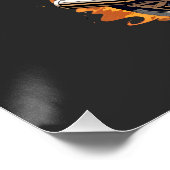 スケルトンバイクもしくは自転車に乗る人 |オートバイ愛好家 |サイクリング上 ポスター (コーナー)