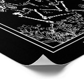 スケルトンバイブル聖句ドライボーンズ来アライブクリスティア ポスター (角)