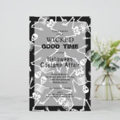 スケルトンバジェットハロウィーン招待状 (スタンド正面)