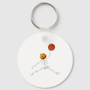 スケルトンバスケットボールハロウィーンパンプキンスラムダンク キーホルダー