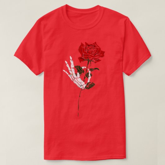 スケルトンバラブライドデザインティー Tシャツ (デザイン正面)