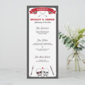 スケルトンバレンタイ結婚ンメニュー メニュー (スタンド正面)