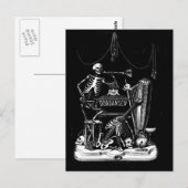 スケルトンバンドヴィンテージはがき ポストカード (正面/裏面)