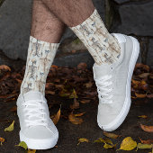 スケルトンパターンハロウィーンソックス ソックス