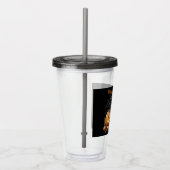 スケルトンパンプキンハロウィーン アクリルタンブラー (右)