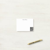 スケルトンパーソナライズされたオートバイポストイットノート ポストイット (デスク上)