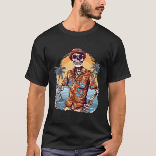 スケルトンビーチ Tシャツ (正面)