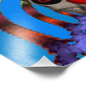 スケルトンピエロ フォトプリント            (角)