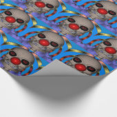 スケルトンピエロ ラッピングペーパー (角)