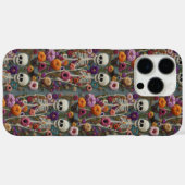 スケルトンフローラ刺繍スタイルiPhone/iPadケース Case-Mate iPhoneケース (裏面 (横))