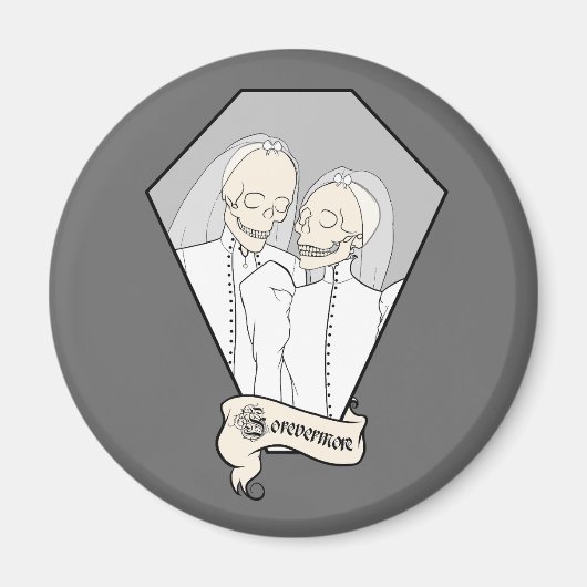 スケルトンブライド マグネット (正面)