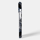 スケルトンホールジオメトリックフラクタルアート Case-Mate iPhoneケース (裏面 / 左)