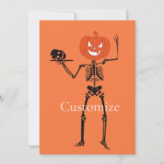 スケルトンホールドスカルサンダー_コーブ 招待状 (正面)