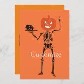 スケルトンホールドスカルサンダー_コーブ 招待状 (正面/裏面)