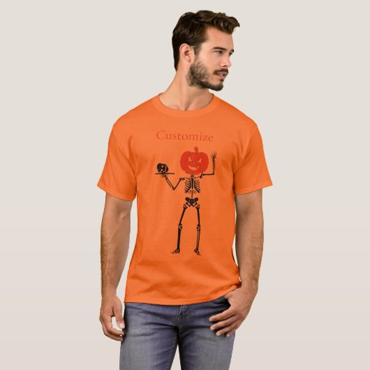スケルトンホールドスカルサンダー_コーブ Tシャツ (正面フル)
