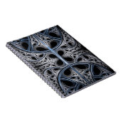 スケルトンホールフラクタルアート ノートブック (右側)