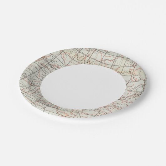 スケルトンマップ ペーパープレート (アングル)