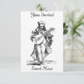 スケルトンミンストレル招待状 招待状 (スタンド正面)