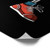 スケルトンメタルギタリスト ポスター (角)