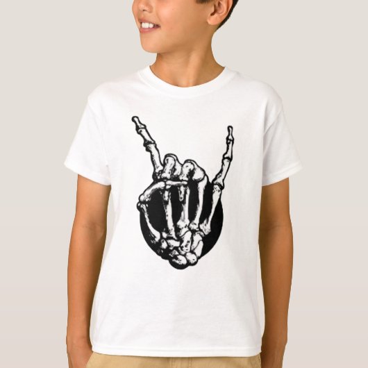 スケルトンメタルファン Tシャツ (正面)