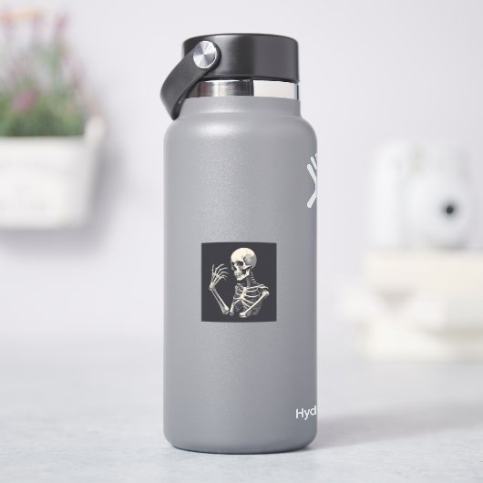 スケルトンユニークステッカーアート シール (HydroFlask)