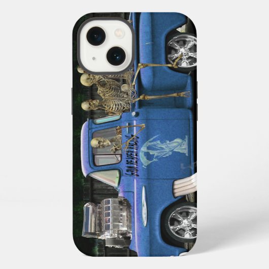 スケルトンライド iPhoneケース (裏面)