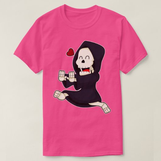 スケルトンランニングランナー Tシャツ (デザイン正面)