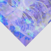 スケルトンリブケージフローラパープルブルーヴィンテージX線 薄葉紙 (詳細)