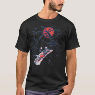 スケルトンリラックスサマービーチ Tシャツ