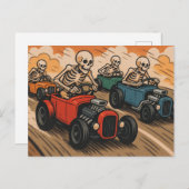 スケルトンレース ポストカード (正面/裏面)