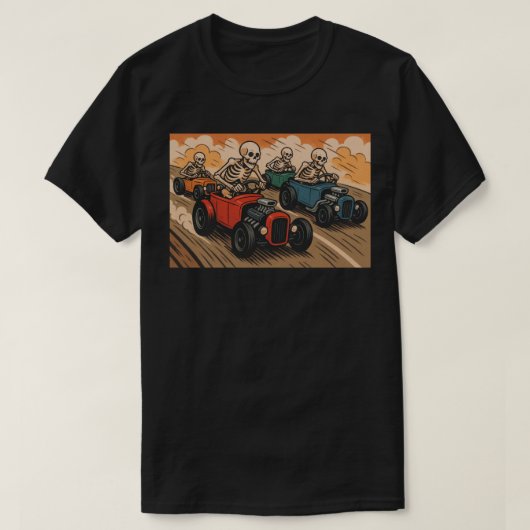 スケルトンレース Tシャツ (デザイン正面)