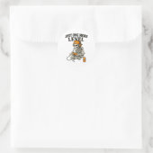 スケルトン不気味ゲーム2025ハローウィンパーティゲーマー ラウンドシール (バッグ)