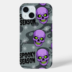 スケルトン不気味スカルハロウィーンiPhone / iPadケース iPhone 15ケース