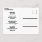 スケルトン不気味海賊ハロウィーン シーズンポストカード (裏面)