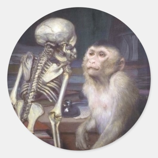 スケルトン前のサル ラウンドシール (正面)