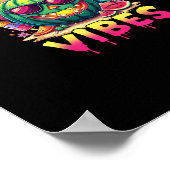 スケルトン夏の間バイブスイカJack-O ポスター (角)