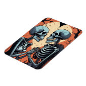 スケルトン夫婦フォトマグネット – ゴシック・ロマンスホール マグネット (左側)