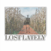 スケルトン失ったコーン迷路 シール (正面)