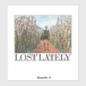 スケルトン失ったコーン迷路 シール (シート)