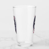 スケルトン女の子パンクロック飲みガラスのタンブラー タンブラーグラス (右)
