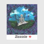 スケルトン妖精ステッカー シール (シート)