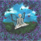 スケルトン妖精ステッカー シール (正面)