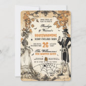 スケルトン対幽霊のよく出る引っ越し祝いパーティーパーティー 招待状 (正面)