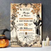 スケルトン対幽霊のよく出る引っ越し祝いパーティーパーティー 招待状