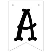 スケルトン怒ボーンBashハロウィーン バンティングフラッグ (第2の旗)